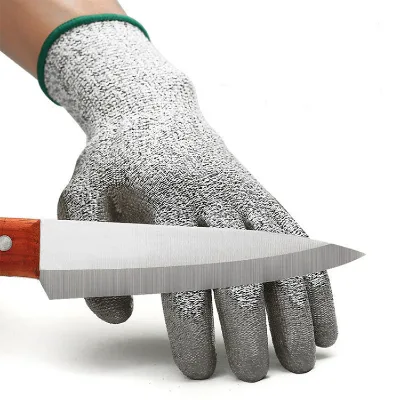 High Quality Safety Gloves Pu Coated Cut Resistant Safety Work Gloves Level 5 protection