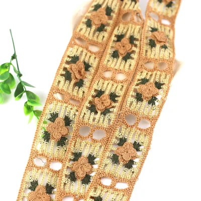 4.5 cm Crochet Lace Trimming Embroidery Lace Trimming for Clothing Dress Headband Accessories