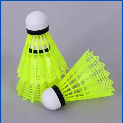 Wholesale Price Durable Natural Wood Cork Nylon Shuttlecock Badminton Shuttlecork Badminton ball