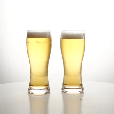Modern Round Transparent Drinking Glass Wine and Beer Cup for Drinks Pint and Wine Glass Christmas Occasion Can Production