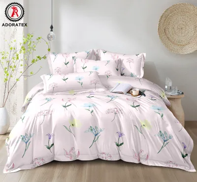 New Stock Arrival king Size Bed Sheet, Three Piece Set Anti-fade African Bedroom Home Textile
