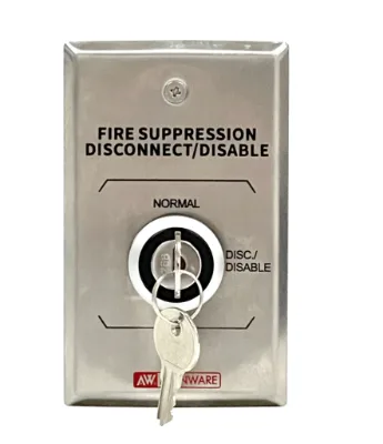 Fire Suppression Disconnect Switch for Industrial Fire Safety Systems