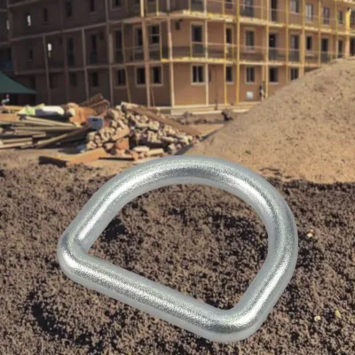 Heavy Duty Steel Carabiner 11Safety Harness Accessories Forged D Ring Extension Galvanized Fall Protection Device 11Safety