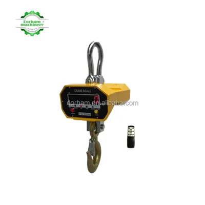 Dorham Marine Accessories Electric 1000kg Crane Scale Hanging 10ton Digital Crane Scale Hook Scale for Sale