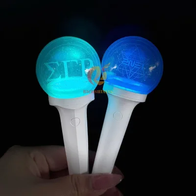 Custom Logo Mini LED Light Stick OEM ODM Rechargeable Glow Stick for Concert, Music Festival, Party Favors & Promotional Events