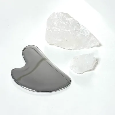 High Quality Heart-shaped Stainless Steel Facial Massager
