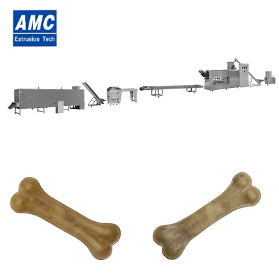 AMC Automatic Dog Machine Chew Making machine fr herstellung von hundefutter equipment-production-dog-food