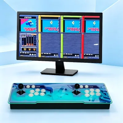 80s 90s Retro Home Arcade HDMI Connect LCD TV Classic Joystick Game Machine