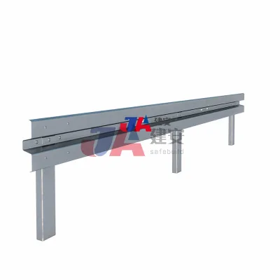 Factory Direct Supply W Beam Guardrail Corrugated Steel Highway Safety Barrier Made of Durable Metal