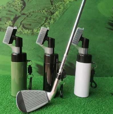 New Style Professional Golf Ball Cleaner With Built in Water Spray Golf Club Cleaning Brush Golf Multifunctional Cleaning Brush