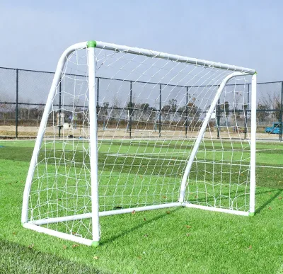 PVC Portable Soccer Goal 3v3 & 4v4 Sizes Quick Setup Perfect for Outdoor Games