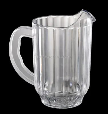 0.95L 1.4L 1.8L Stackable PC or SAN Material Cocktail Pitchers Juice Water Pitchers