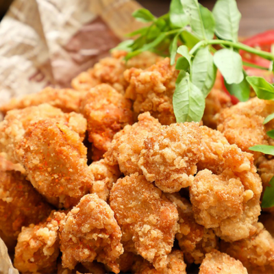 Halal Certificated Chicken Nuggests Popular Snack Fried Chicken Karaage