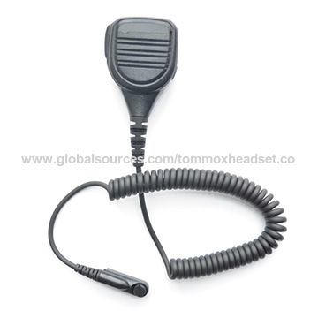 IP54 Waterproof Light-duty Speakers Microphone for Two-way Radio/Remote Speakers Microphone