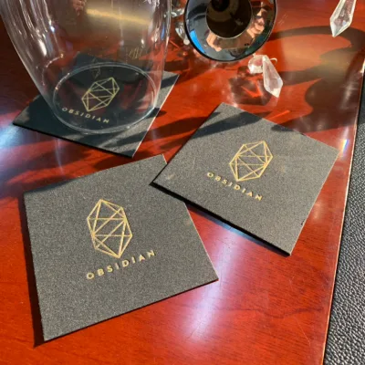 Custom High Quality Air-laid Paper coaster