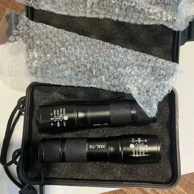 High Quality Rechargeable Tactical Flashlight Linterna Led Torch Light Long Range for Outdoor Hiking