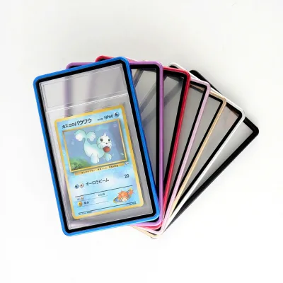 High End Aluminium Card Protection Case for Trading Card Storage and Collector Display