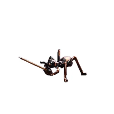 Wholesale Creative Holder Zinc Alloy Ant Base Metal Crafts Home Decoration Sandalwood Incense Burner