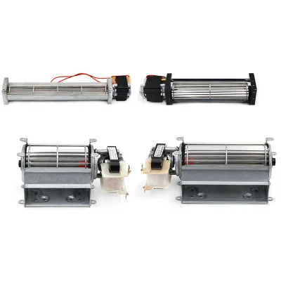 1900-3200RPM Stable air Flow Aluminum Cross Flow 110V 220V AC Refrigerator Icebox Tangential Impeller Blower for Home Appliance