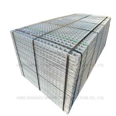 Zhongce High Strength Steel Fence Panel Building Welded Concrete Reinforcement Wire Mesh with Cutting Service