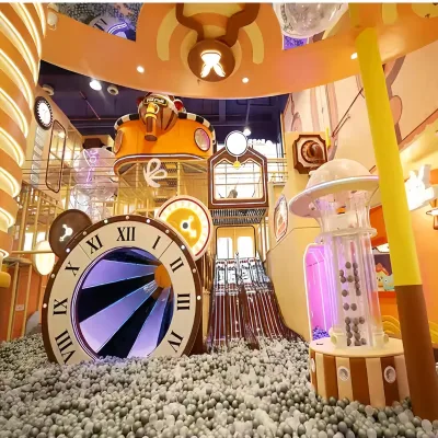 Indoor Amusement Park Soft Maze Playground, EN1176 EN1177 UKCA Certified Kids Play Equipment