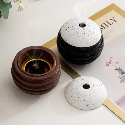 Modern Creative Honeycomb Ball Resin Incense Burner Cross-Border Handheld Religious Burner for Home Living Room Middle Eastern
