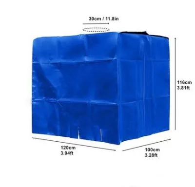 Outdoor Courtyard Heat Insulation Ton Bucket Cover Water Tank Cover for 1000L Garden Sunshade