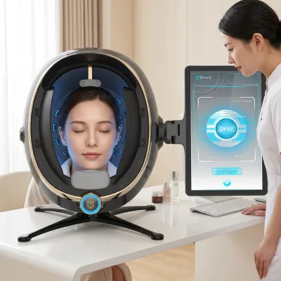 3D Skin Analyzer Machine Skin Hair Scalp Detector Diagnosis Device for Salon Clinic Professional Use