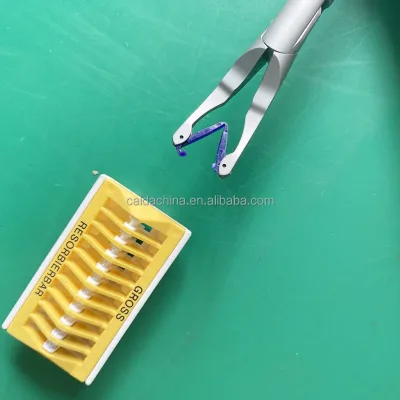 Laparoscopic Plastic Polymer Clips Ligating Applier Endoscopic Hemolok Clip Applicator