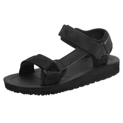 Latest Men's Flat Heel Sandals Are Waterproof, Non-slip Rubber for Men's Beach Sandals