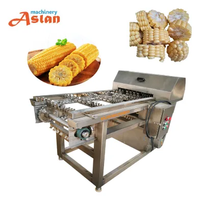 Corn Cutter/Frozen Maize Slicer/Frozen Corn Slice Slicing Cutting Machine