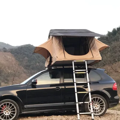 Factory Good Price Trade Assurance Four-season Canvas Inflatable Truck Camping Roof Tent