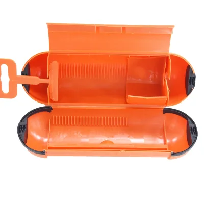 Extension Cord Safety Box Water Resistant Cord Cover Outdoor Plugs Protector Schuko Plug Safety Box Security Safe Safety Box