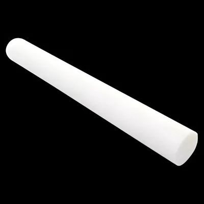 Corrosion Resistance Virgin Extruded PTFE Solid White Color Round Bar Plastic Rods