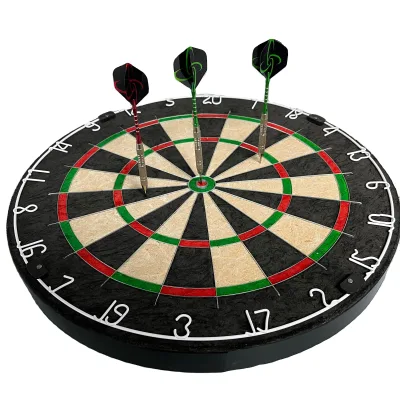 Sport Entertainment Products Metal Number Ring Bristle Dartboard  South Africa Sisal  Blade Wire Spider Bristle Dart Board