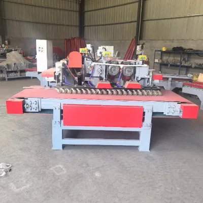 Long-Lasting Granite Stone Slotting Machine Cutting Thickness 30 mm CNC Three Sets Blades Cutting Machine for Ceramic Marble