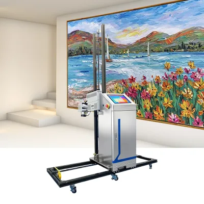 New Arrival 3D Wall Printer UV Curable Creative Studio Wall Murals Machine