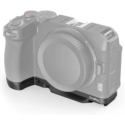 SmallRig Z 30 Baseplate for Nikon Z 30 Camera Baseplate Camera Grip With Built-in Cold Shoe Mount and Quick Release Plate - 385