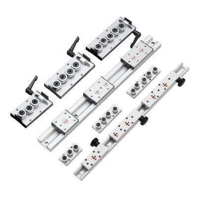 CHAOHONG SGR10-SGR25 Biaxial Linear Guide Rail High Precision Silent Built-in Roller Bearing Steel for CNC