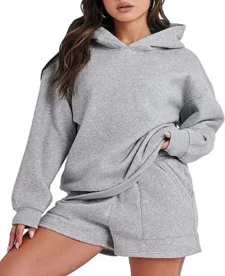 Custom Printed Terry Breathable Streetwear Women's Autumn Hoodie Casual Loose Fit Pullover