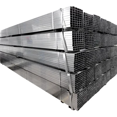 Galvanized Square Steel Tube & Pipe Zinc Coated Cold Rolled Welding Process CE Certified ASTM Standard Quality Assurance
