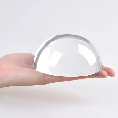 Pujiang Factory Cheap Wholesale K9 Blank Crystal Ball Paperweight Customized logo Craved Crystal Paperweight for Decoration