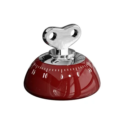 Modern Kitchen Magnetic Countdown Timer with Alarm Precise Analog Display Mechanical Attaches Tabletop Refrigerator for Cooking
