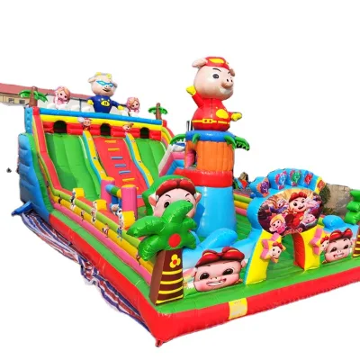 High Quality Castle Micky Mouse Inflatable Water for Adults Slide
