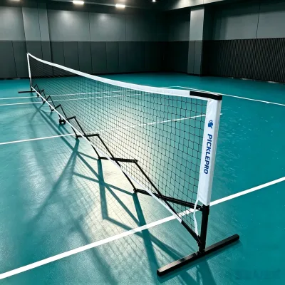Extensible Volume Heavy DutyTournament Grade Pickleball Frame and Net Pickleball Net Fence Phone Mount Sports Protective Barrier
