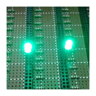 China Factory Good Quality 5mm green led diode diffused round led diode 2PIN through hole led diode for Backlight indicator etc.