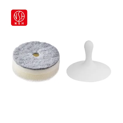 Dish Sponge for Kitchen,Dual Sided Scrub Sponges Kitchen Cleaning Sponge With Suction Cup Hook