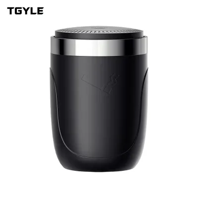 High-Appearance Universal Automatic Luxury Press Car Ashtray ABS Model with Lamp Features
