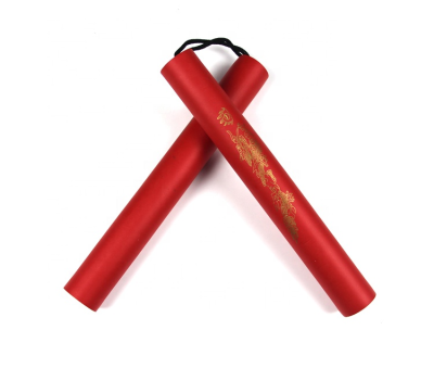 Custom Logo Red Martial Arts Training Equipment Sponge Foam Nunchakus Factory Price
