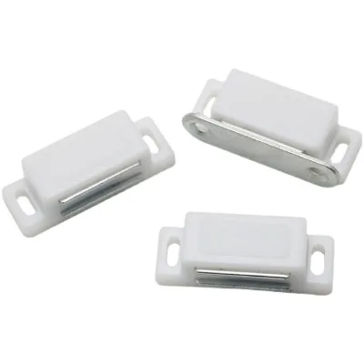 Free Sample Plastic Cabinet Door Catcher Wardrobe Cabinet Door Magnetic Catch